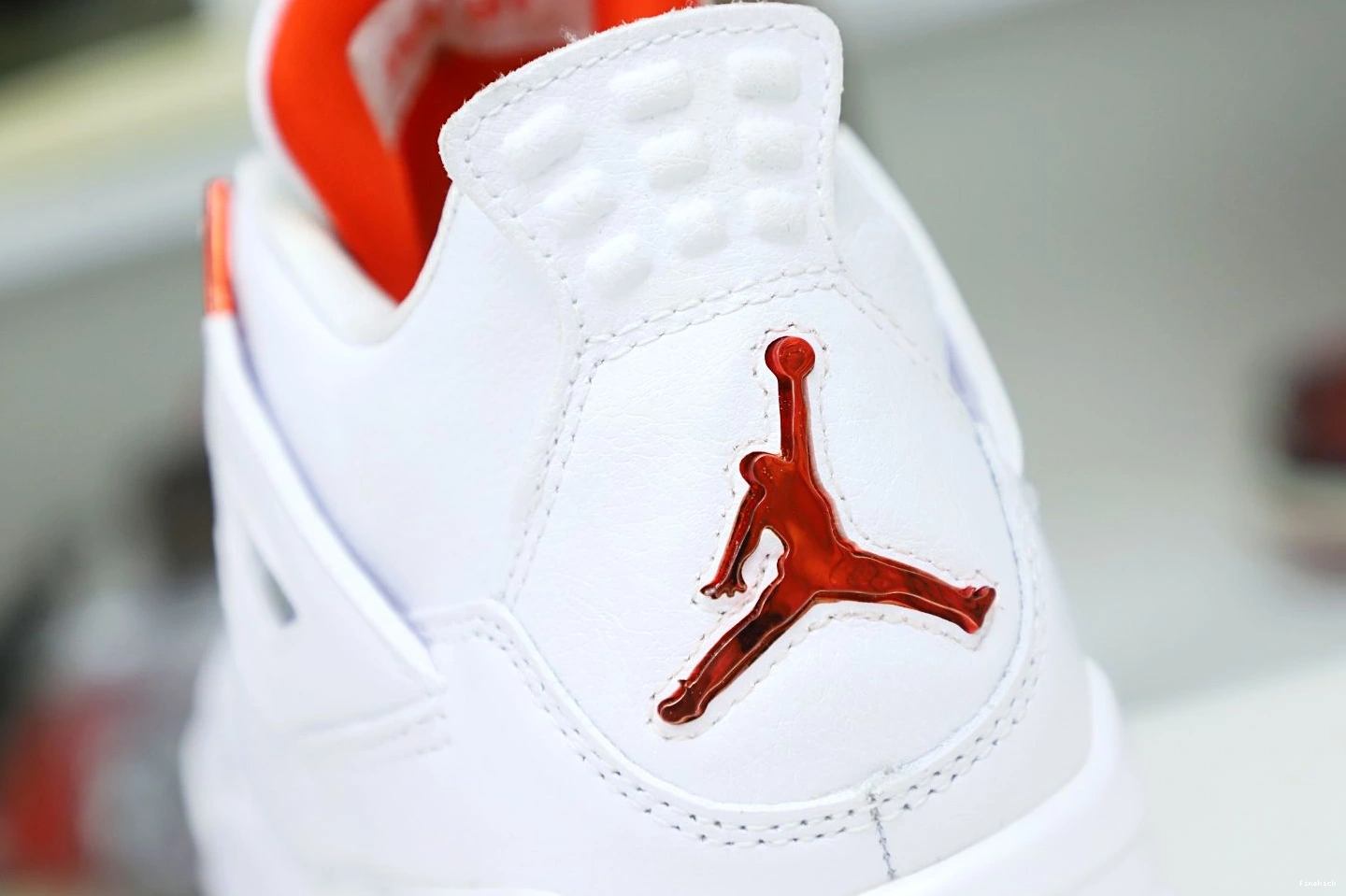 Air 4 metallic Jordan Jordan retro“orange 0831